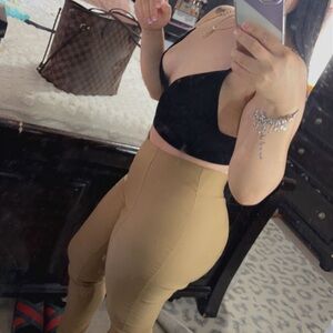 Tahari Tan Skinny Women's Pants